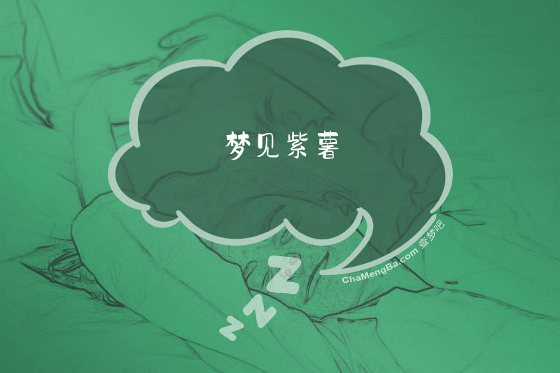 梦见紫薯