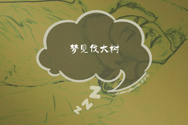 梦见伐大树