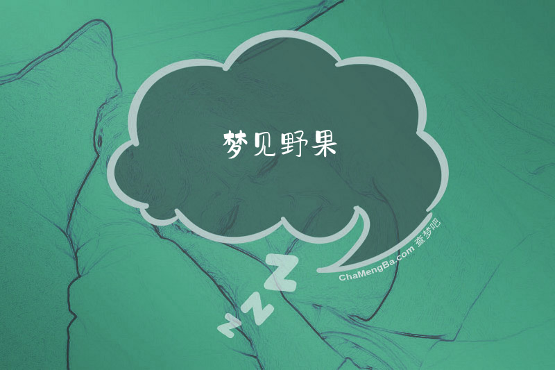 梦见野果