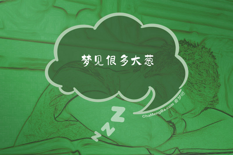 梦见很多大葱