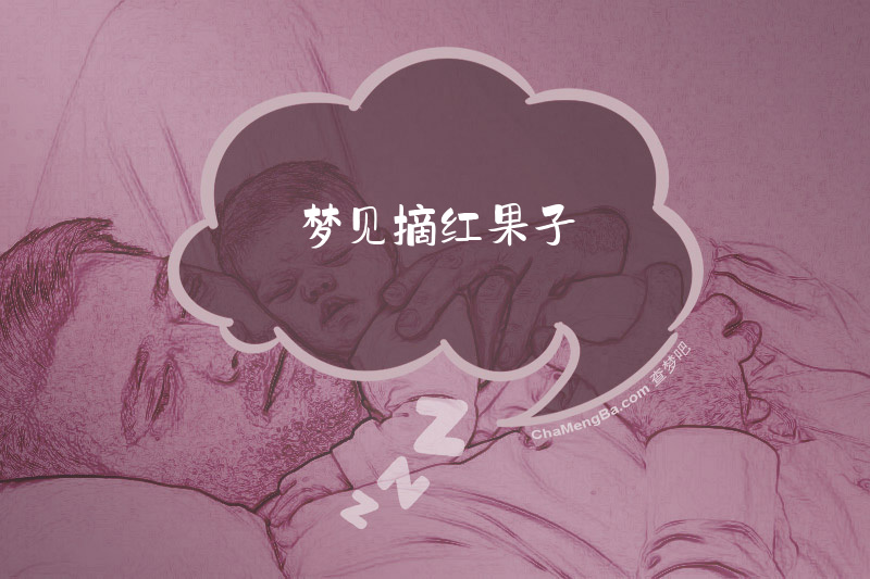 梦见摘红果子