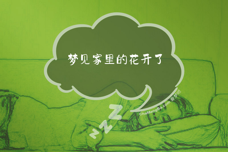 梦见家里的花开了