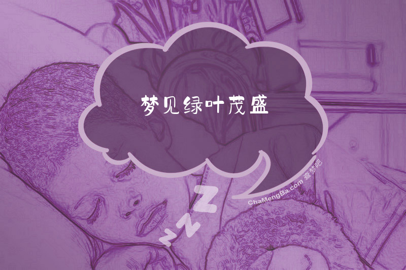 梦见绿叶茂盛