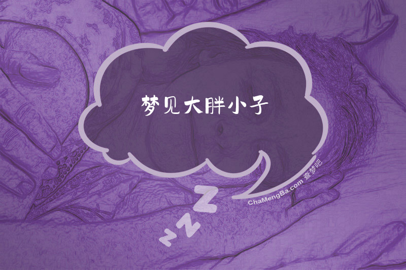 梦见大胖小子
