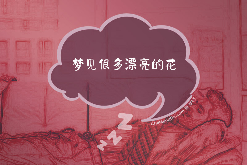 梦见很多漂亮的花