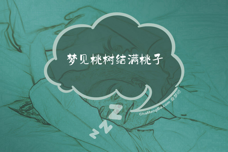 梦见桃树结满桃子