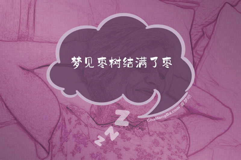 梦见枣树结满了枣