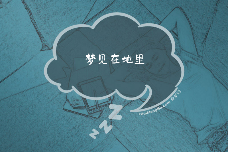 梦见在地里