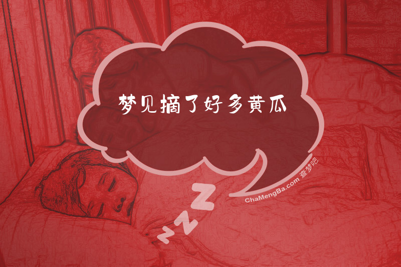 梦见摘了好多黄瓜