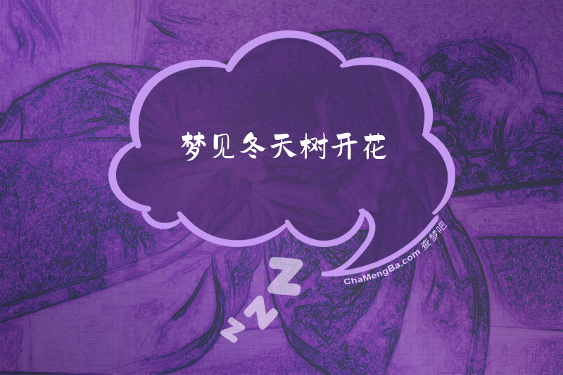 梦见冬天树开花