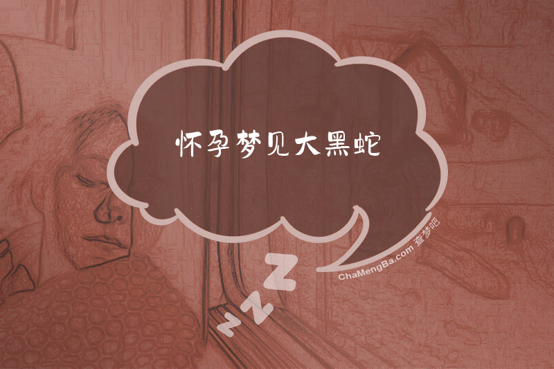 怀孕梦见大黑蛇