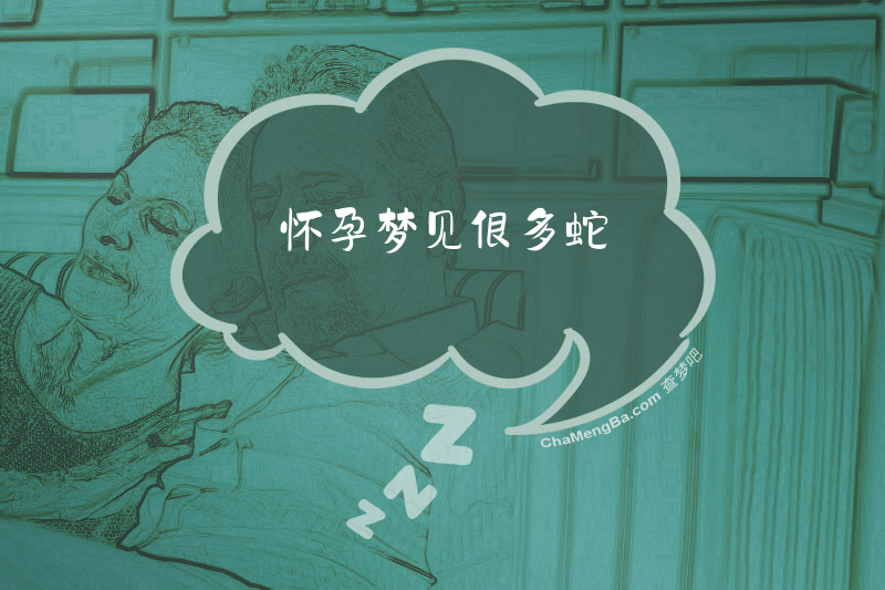 怀孕梦见很多蛇