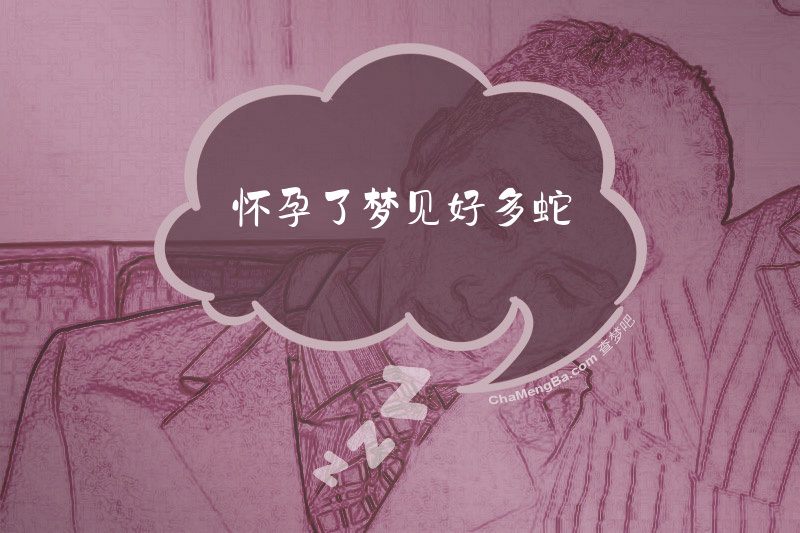 怀孕了梦见好多蛇