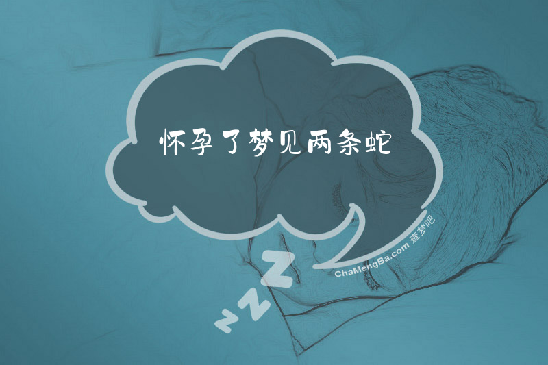 怀孕了梦见两条蛇