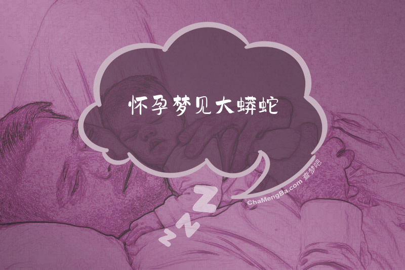 怀孕梦见大蟒蛇