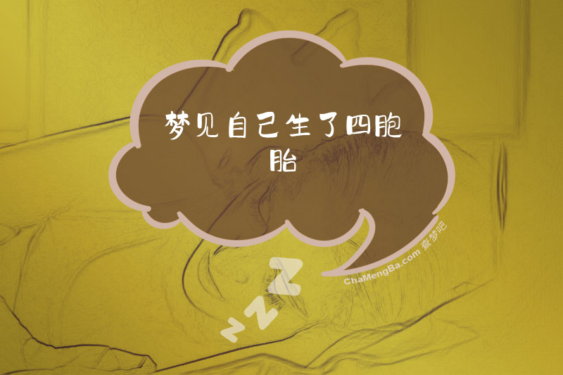 梦见自己生了四胞胎