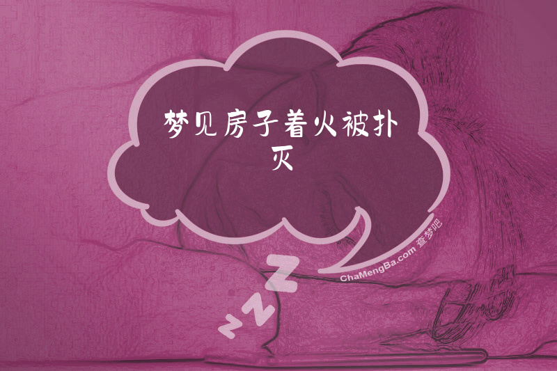 梦见房子着火被扑灭