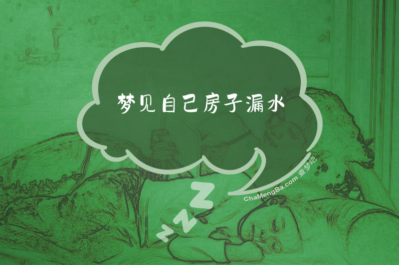 梦见自己房子漏水