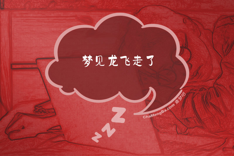 梦见龙飞走了
