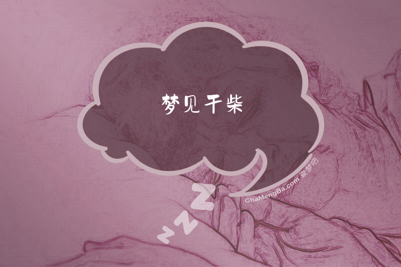 梦见干柴