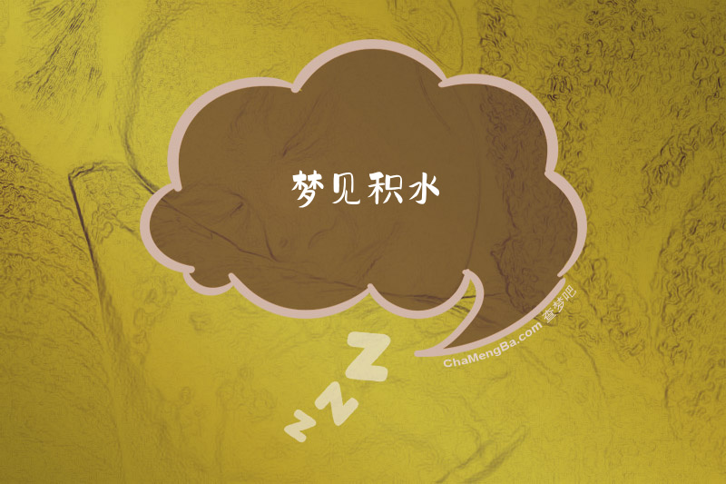 梦见积水