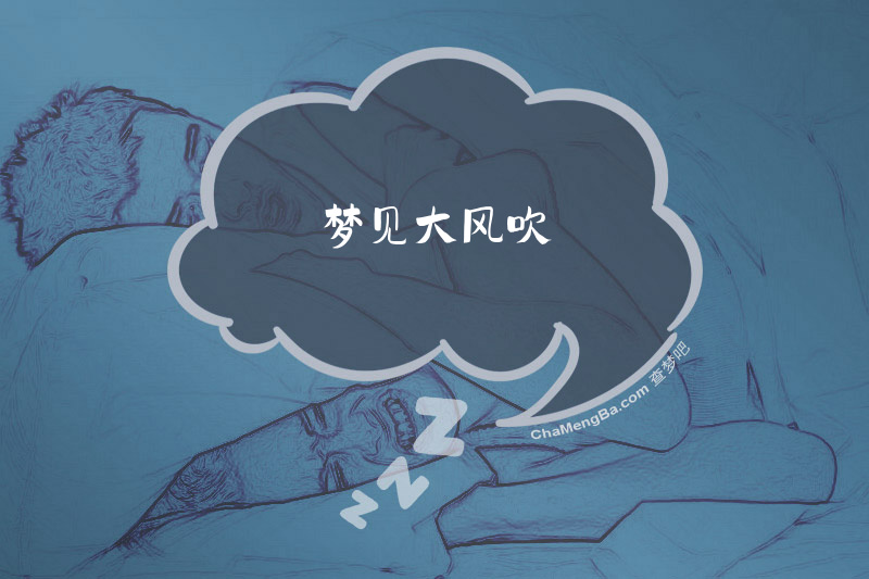 梦见大风吹