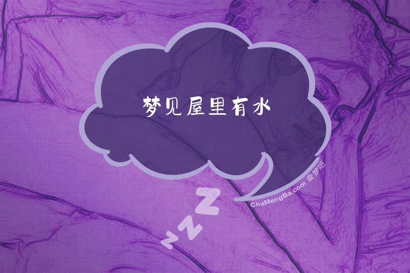 梦见屋里有水