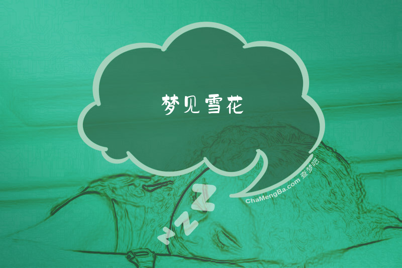 梦见雪花