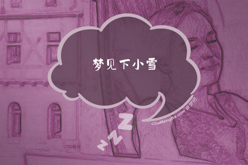 梦见下小雪
