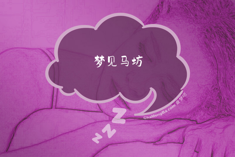 梦见马坊