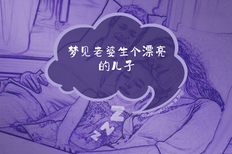 梦见老婆生个漂亮的儿子