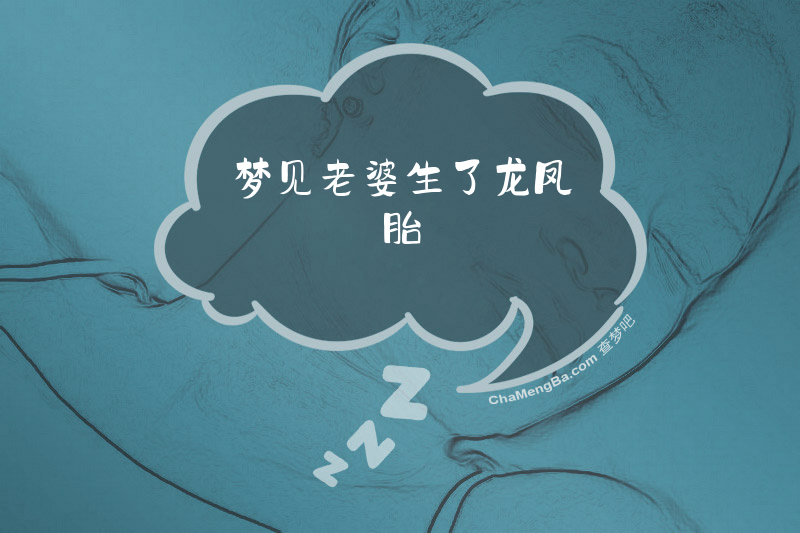 梦见老婆生了龙凤胎