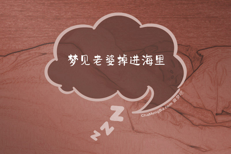 梦见老婆掉进海里