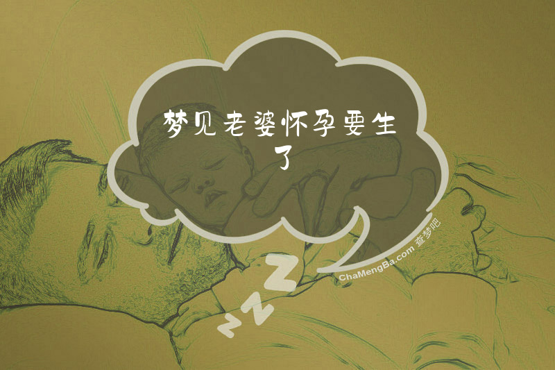 梦见老婆怀孕要生了