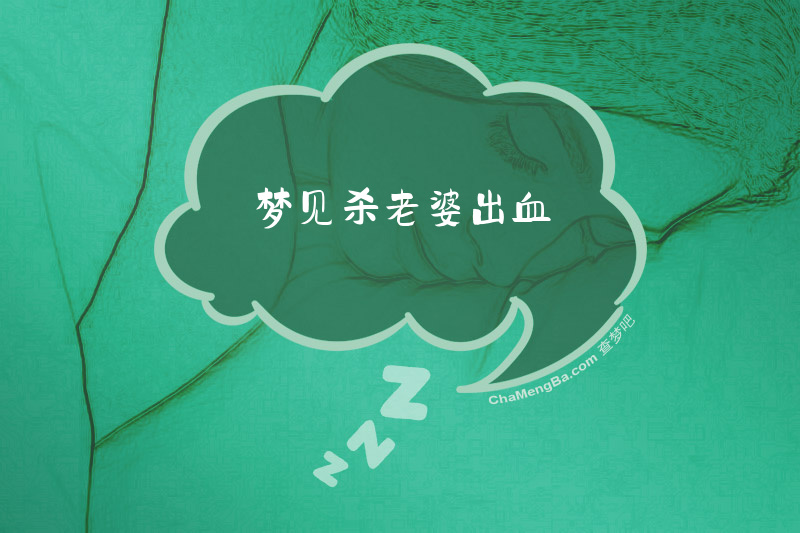 梦见杀老婆出血