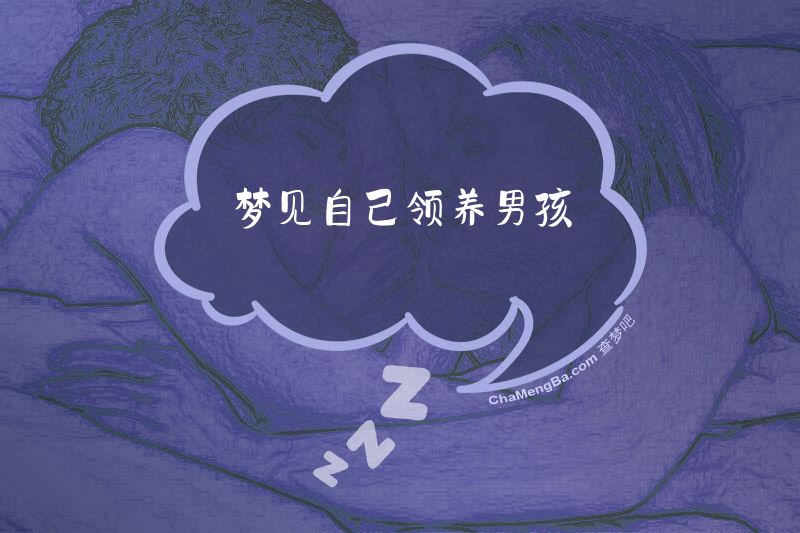梦见自己领养男孩
