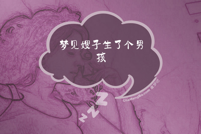 梦见嫂子生了个男孩