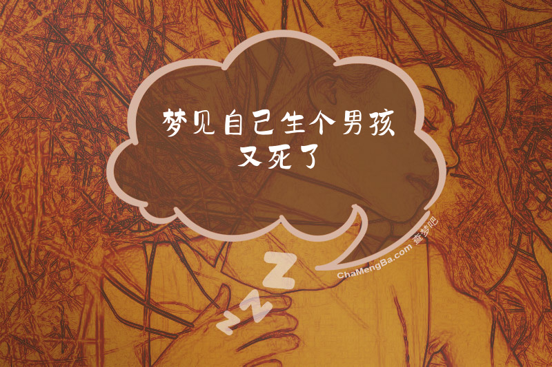 梦见自己生个男孩又死了