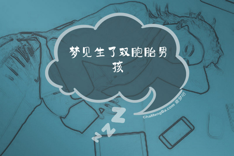 梦见生了双胞胎男孩