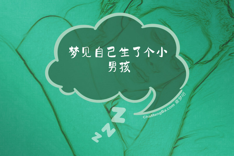 梦见自己生了个小男孩