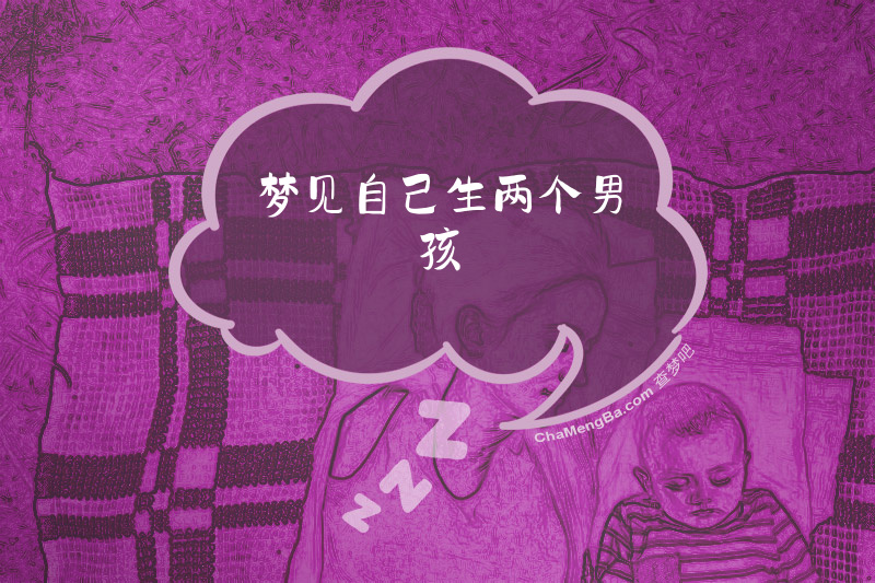 梦见自己生两个男孩