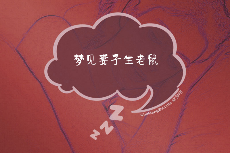 梦见妻子生老鼠
