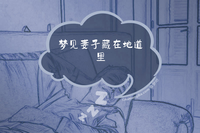 梦见妻子藏在地道里