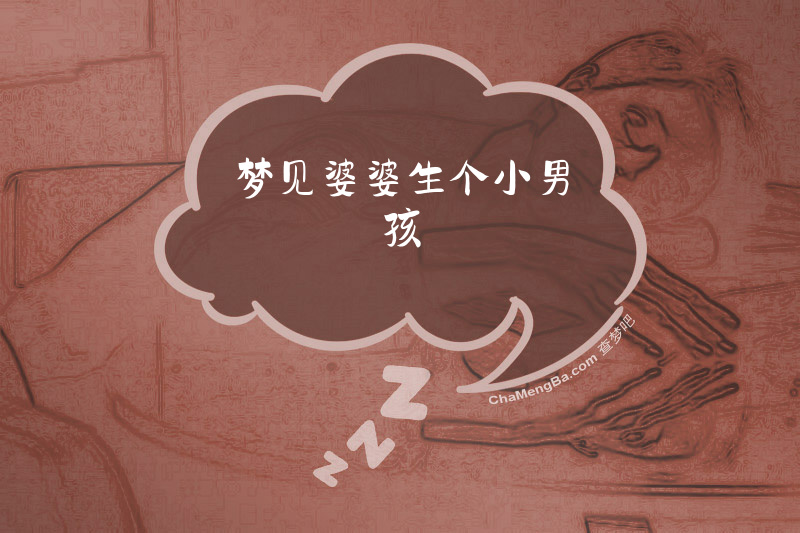 梦见婆婆生个小男孩