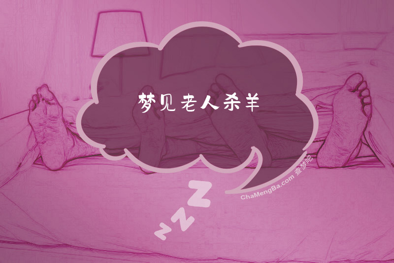 梦见老人杀羊