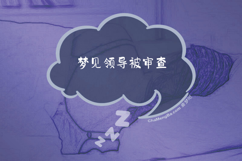 梦见领导被审查