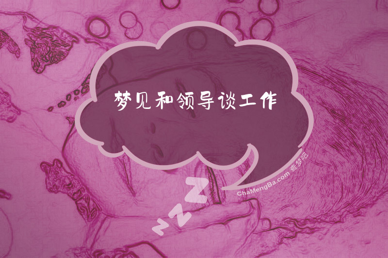 梦见和领导谈工作