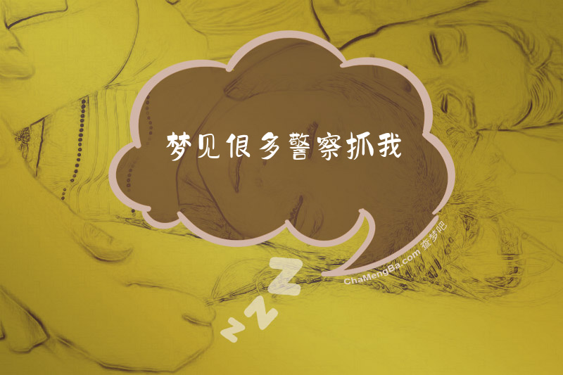 梦见很多警察抓我