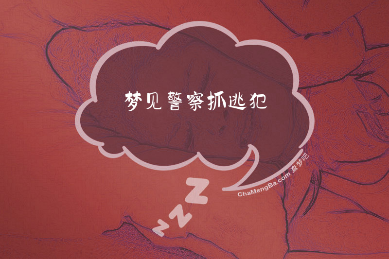 梦见警察抓逃犯