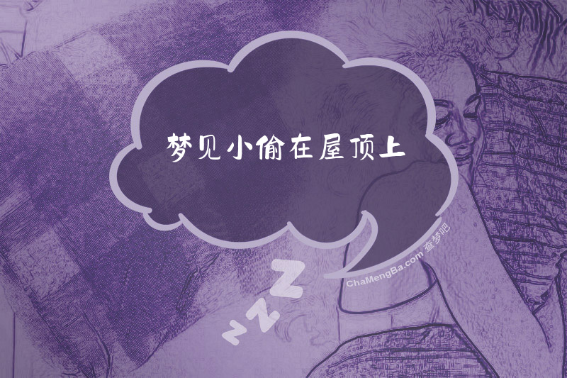 梦见小偷在屋顶上